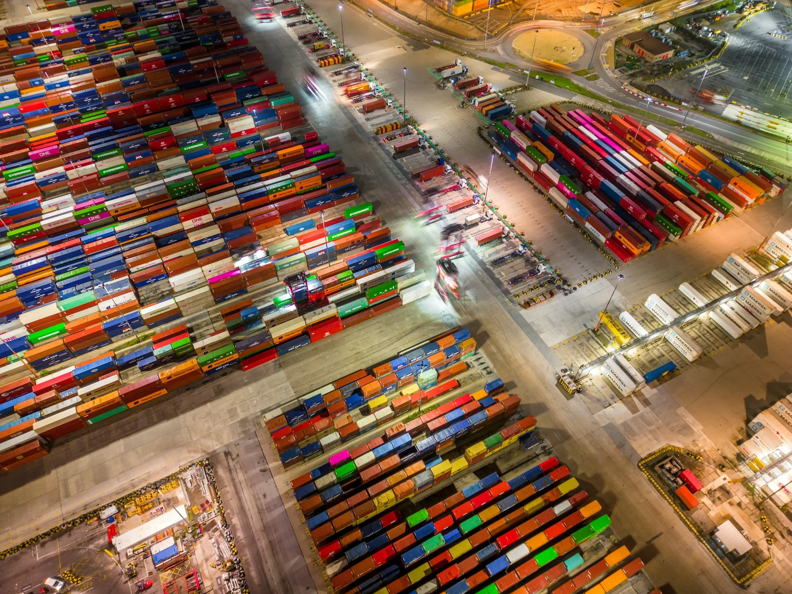 supply chain management and warehouse overhead